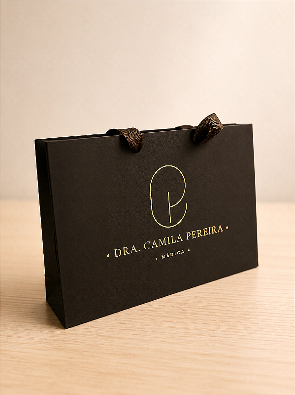 Sacola efeito metalizado formatura (G premium)