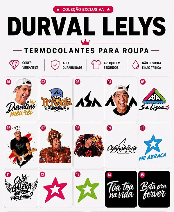 TERMOCOLANTES DURVAL LELYS - CARNAVAL 2027