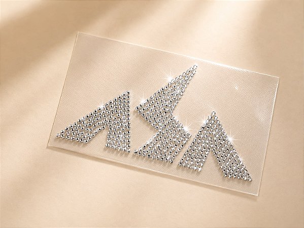 Asa de águia em Strass Termocolante
