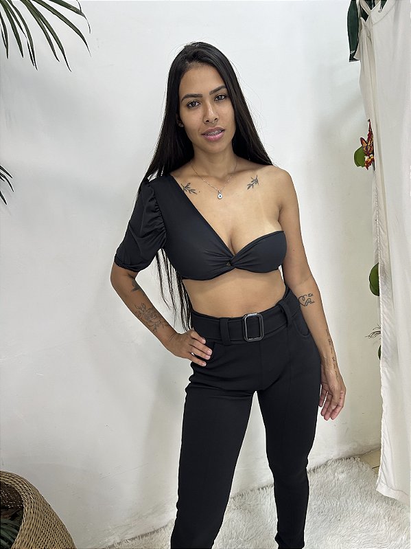 CALÇA LEGGING CINTO