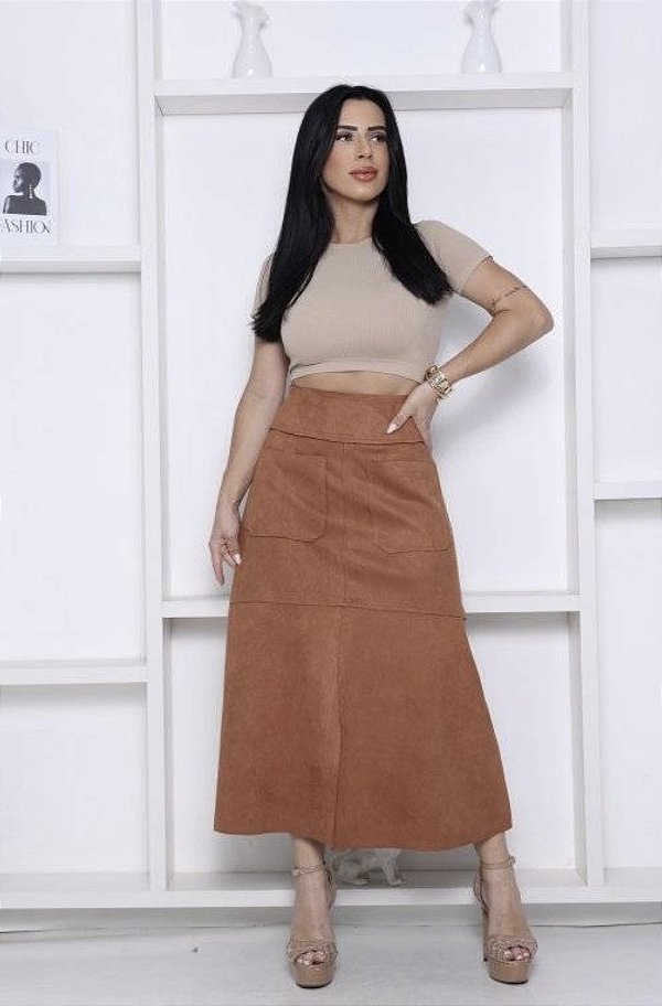 SAIA LONGA EVASÊ EM CHAMOIS