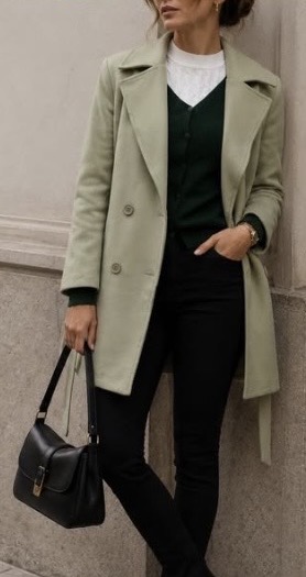 CASACO TRENCH COAT