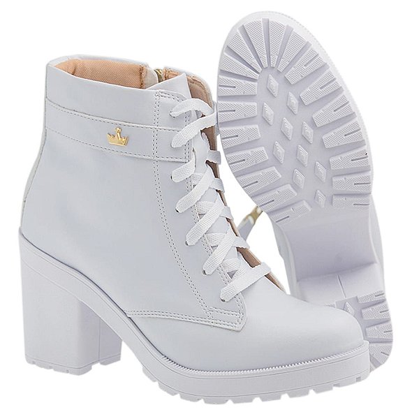 Coturno Feminino Solado Tratorado 035