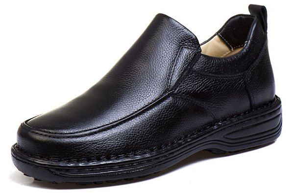 Sapato Social Masculino Leve Em Couro Legitimo 8001