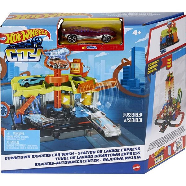 Hot Wheels Pista City Garagem Mattel - HDR28