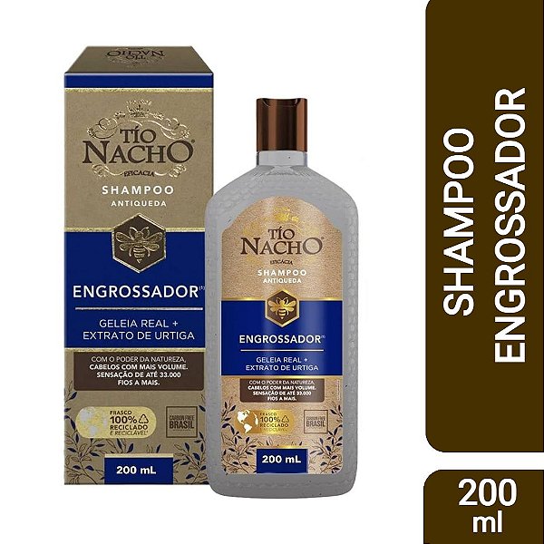 Tio Nacho Shampoo Antiqueda Engrossador 200ml
