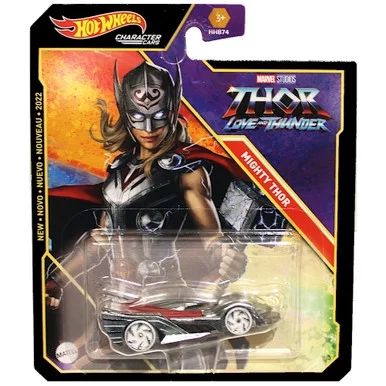 Hot Wheels Mighty Thor Character Cars Marvel 1/64 HDL47