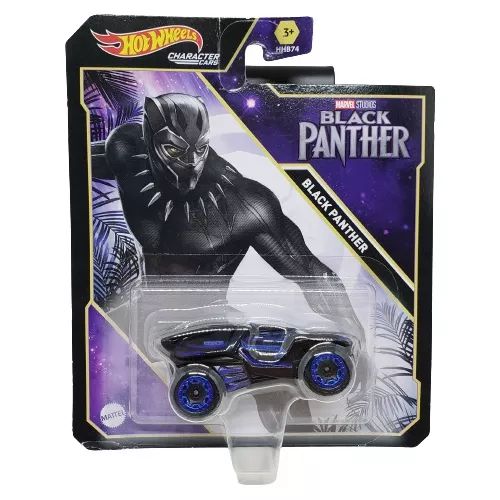 Hot Wheels Black Panther Character Cars Marvel 1/64 HHC05