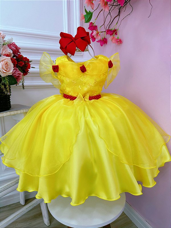 Disney Vestido Da Bela Para Bebe Dress Vestido Da Bela Ea Fera