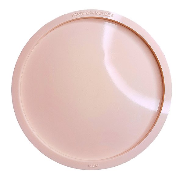 Molde De Silicone Para Resina Círculo 14cm