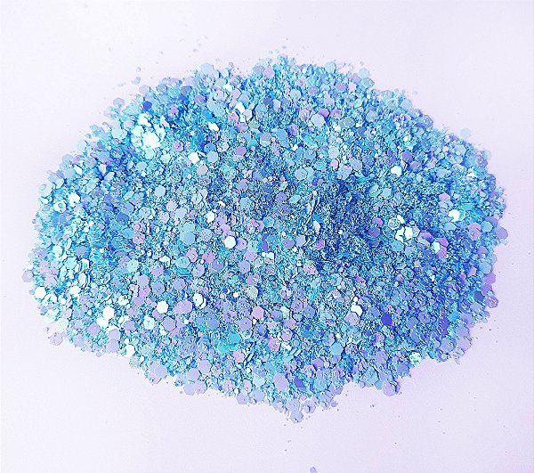 Glitter Holográfico Pacco Arts - Azul Candy 10g