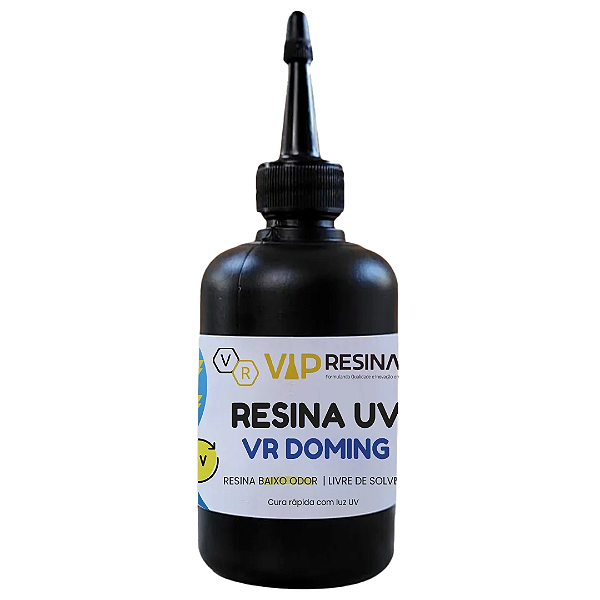 Resina de Cura UV - VR Doming 50g - Vip Resinas