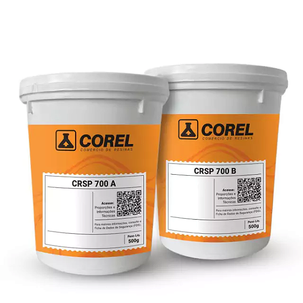 Borracha de Silicone Platina Corel para Moldes Kit 2kg (1Kg+1Kg)