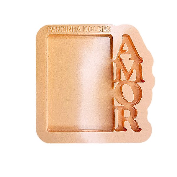 Molde de Silicone para Resina Chaveiro Amor