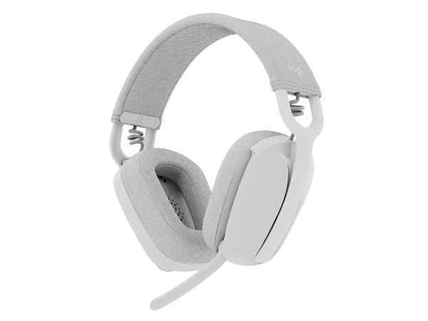 Headset Logitech Zone Vibe 100 Wireless Off White Cor Branco