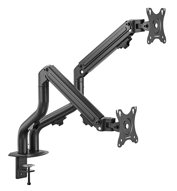 SUPORTE ESG-20 EM ACO PARA 2 MONITORES, ARTICULADO EVOLUT