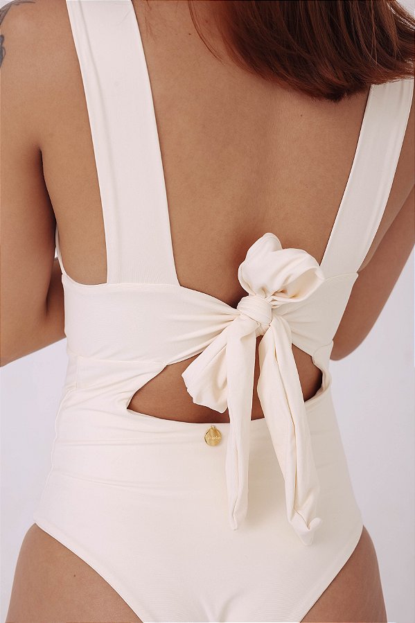 Maiô Body Maria Off White