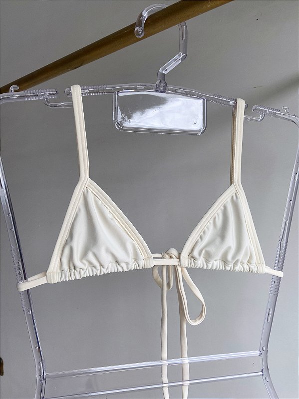 Top Biquíni Brenda Off White
