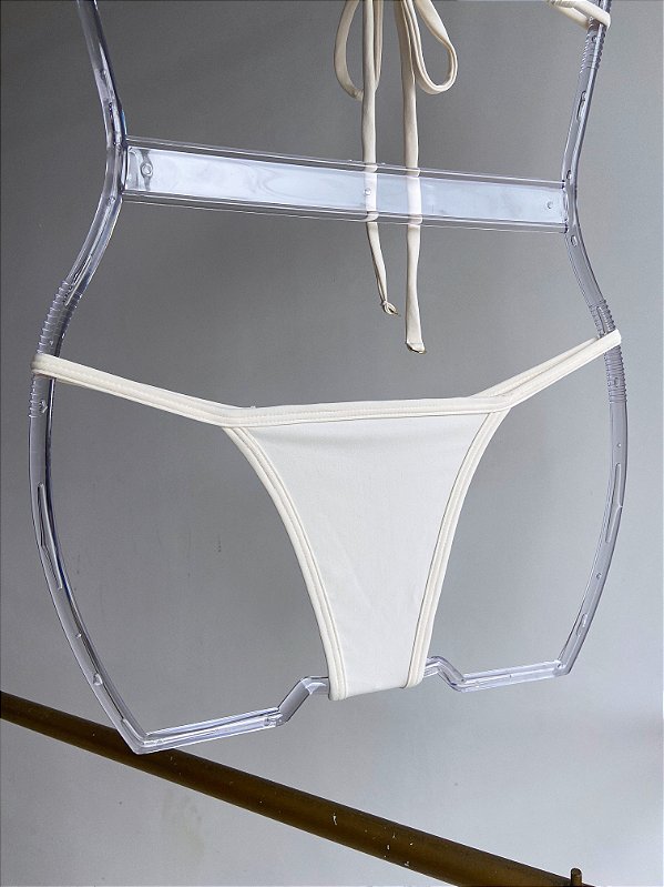 Calcinha Biquíni Brenda Off White