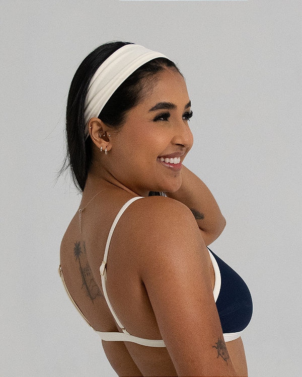 Faixa De Cabelo Off White