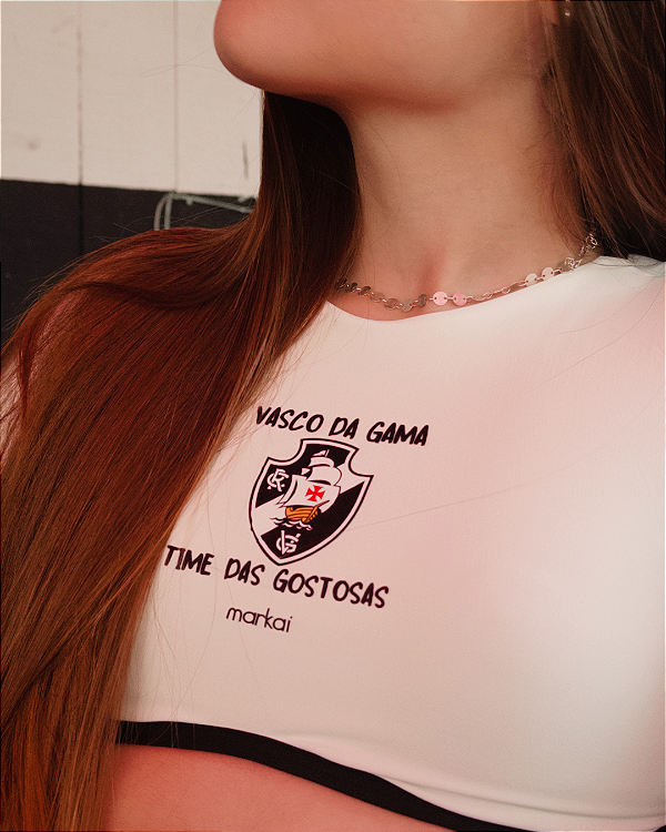Cropped Time das Gostosas VASCO DA GAMA