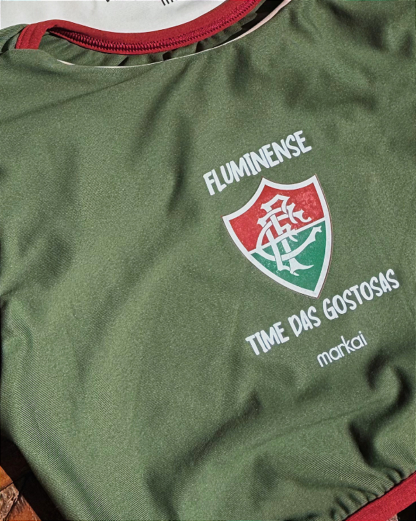 Cropped Time das Gostosas FLUMINENSE