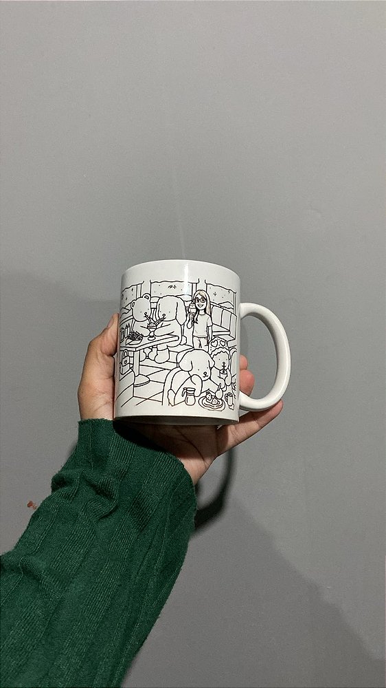 Kit Caneca + Livro de Colorir +Ecobag