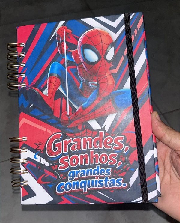 Caderno Homem Aranha - Grandes Responsabilidades