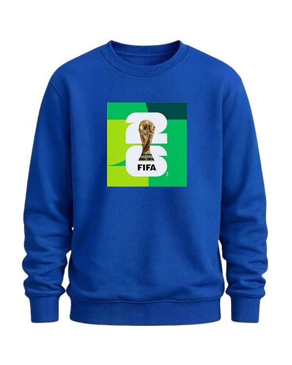 MOLETOM AZUL COPA