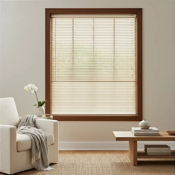 Persiana Horizontal pvc 1,20 x 1,30 Bege