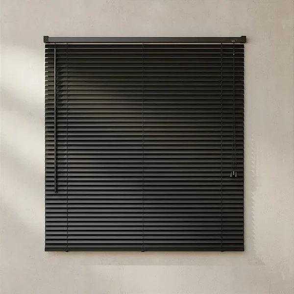 Persiana Horizontal pvc 1,00 x 1,30 Preto