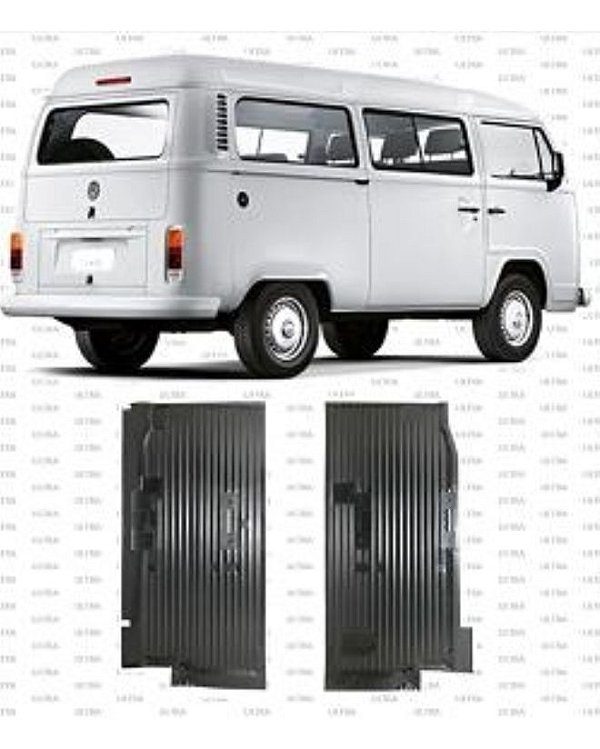 PAR DE ASSOALHO CENTRAL KOMBI CARAT 97/07