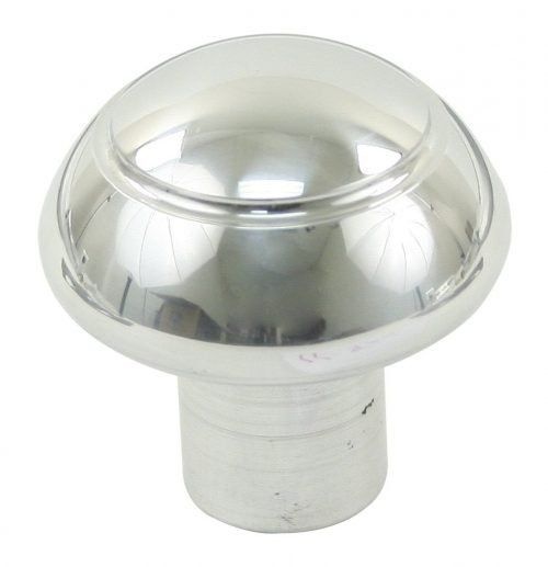 Manopla cambio Billet cromada rosca M12 passo1,50mm