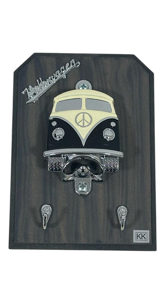 Porta Chaveiro Kombi -Preto