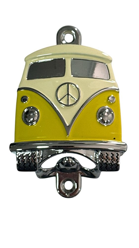 Abridor Garrafa Kombi - Amarelo