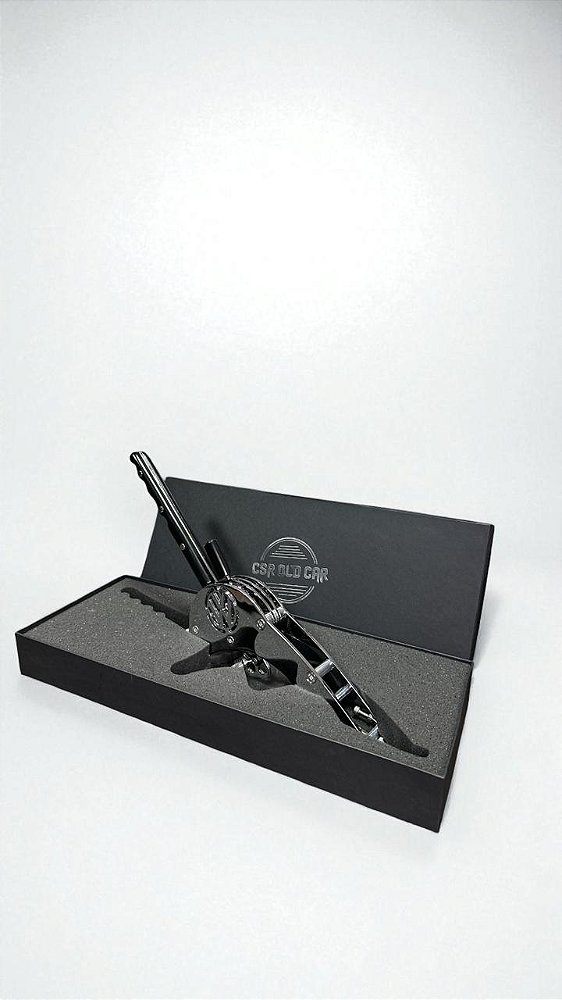 Alavanca Freio Mão All Chrome - Preto RA3P