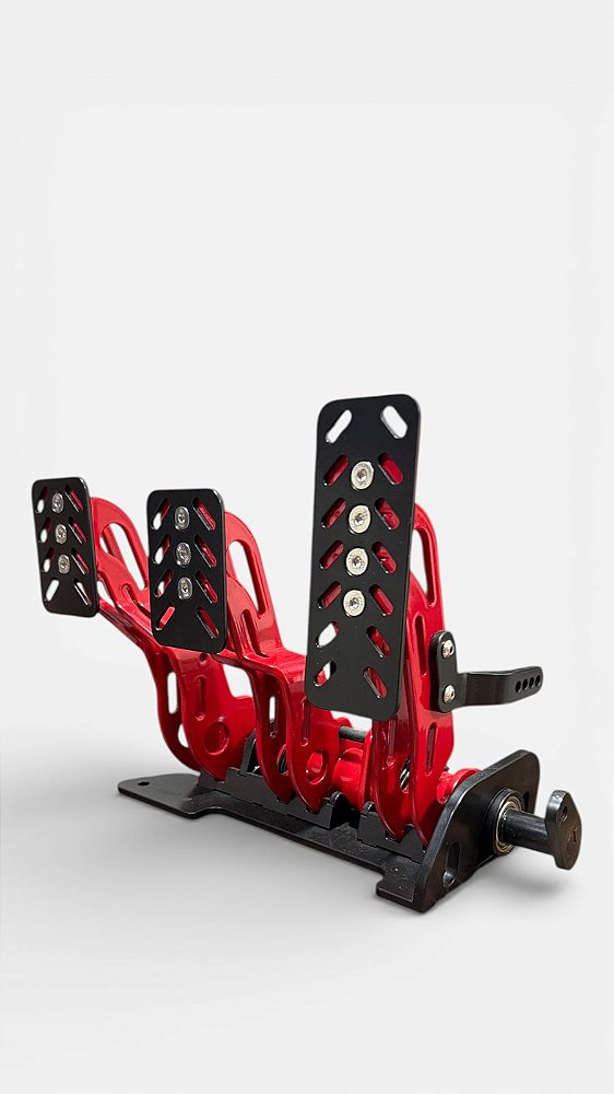 Conjunto Pedaleira VW Red Black