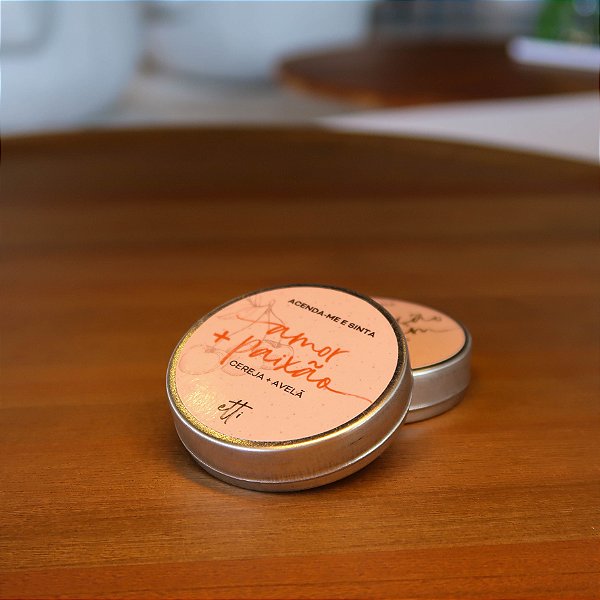 Mini Vela Aromática Cereja e Avelã 15g