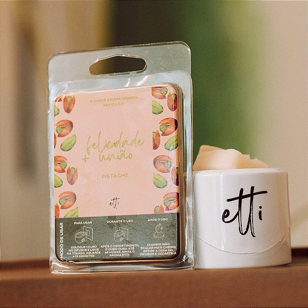 Cubo Aromático Pistache 40g | 12 dias