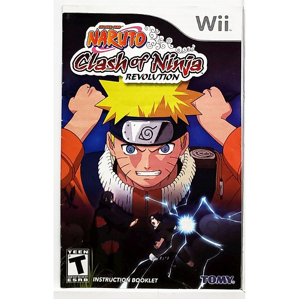 Naruto Clash of Ninja Revolution Wii - Ifrit Jogos e Colecionáveis