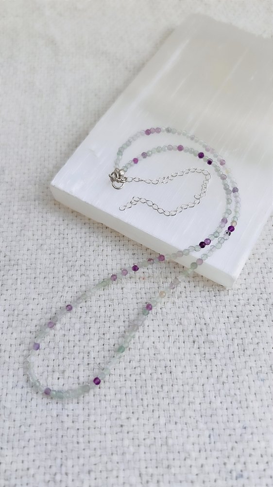 CHOCKER NATURAL - FLUORITA