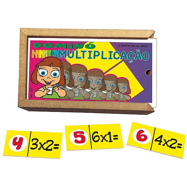 Dominó  Multiplicação   (6 anos  ou +)