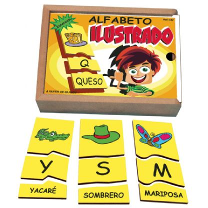 Alfabeto Ilustrado em Espanhol    (8 anos ou +)