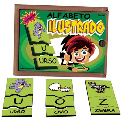 Alfabeto Ilustrado em Português    (6 anos ou +)