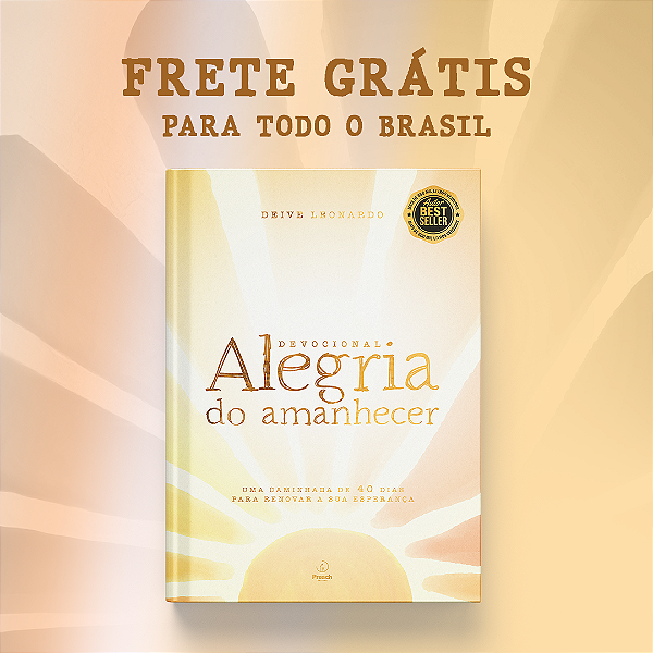 DEVOCIONAL ALEGRIA DO AMANHECER (2ª EDIÇÃO)