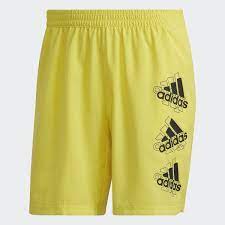 Shorts Adidas Masculino Brand Love Amarelo HN8501