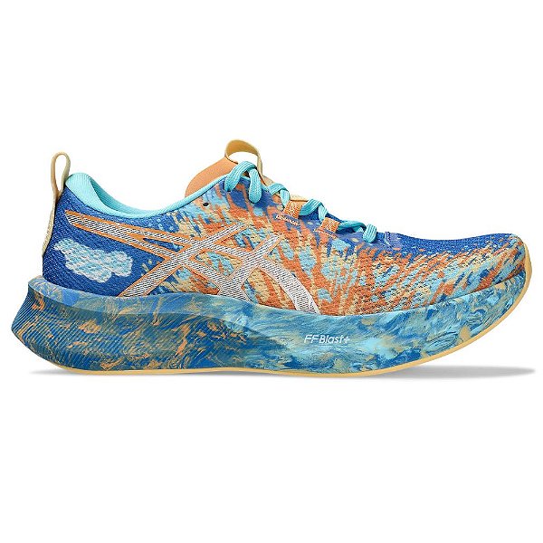 Tênis Asics Feminino Noosa Tri 16 Nature Blue/ Faded Orange
