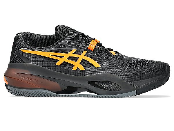 Tênis Asics Gel-Resolution X Clay Black/ Shocking Orange