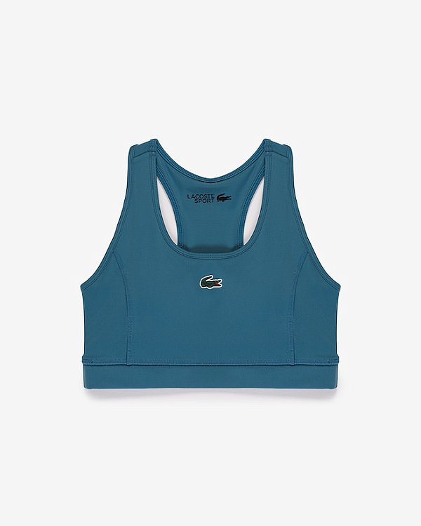 Top Lacoste Feminino IF4748 23 IY4 Verde