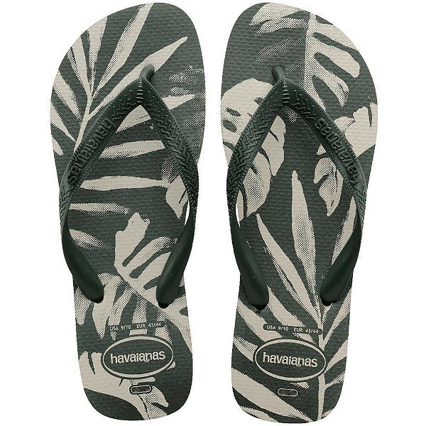 Chinelo Havaianas Aloha Verde Olive